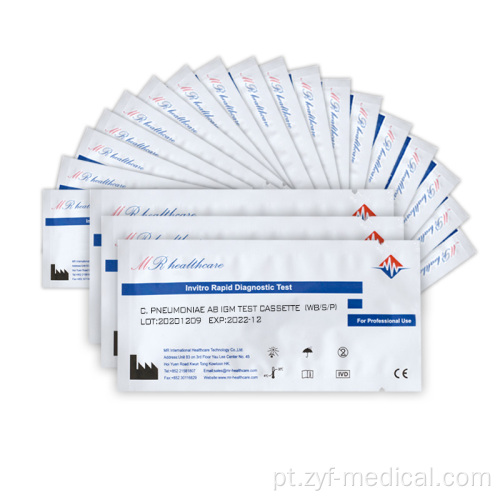 Cartão de teste do trato respiratório CPN IgM